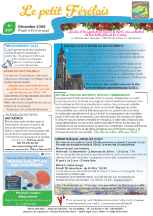 Petit Férélais - Décembre 2025